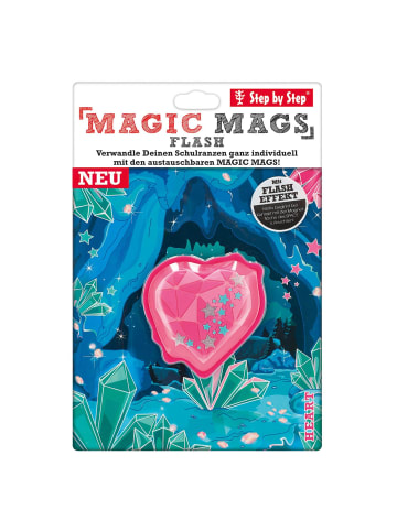 Step by Step Magic Mags Flash in heart