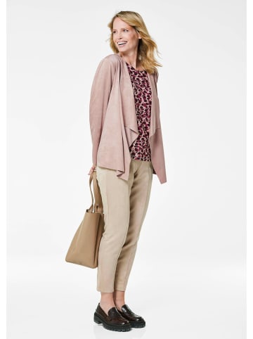 GOLDNER Kurzgröße:  Jacke Jacke in altrosé