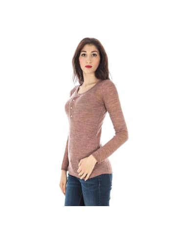 Fred Perry Rosa Alpaka-Pullover
