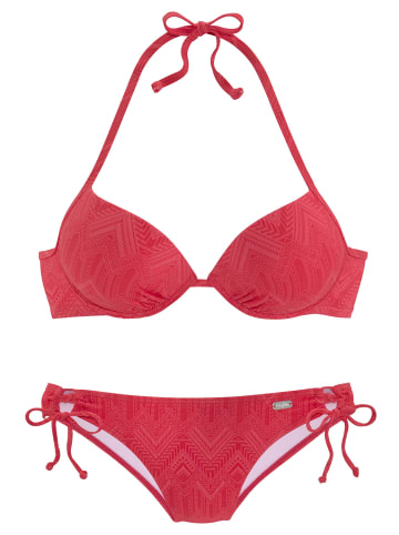 Buffalo Push-Up-Bikini in rot