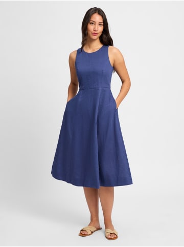 Ambiance Kleid in indigo - 0002