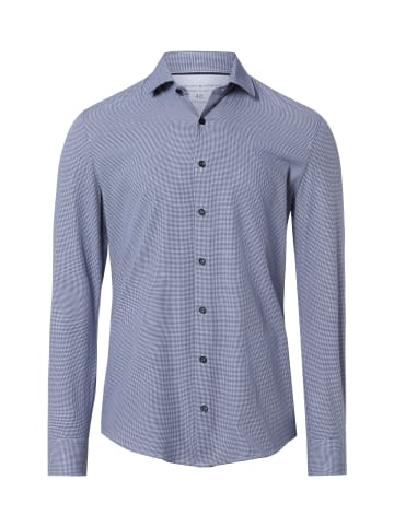 Finshley & Harding Hemd in marine weiß