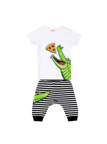Denokids Set Pizza in weiss