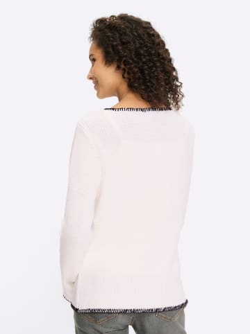 Heine Cardigan in weiß-schwarz