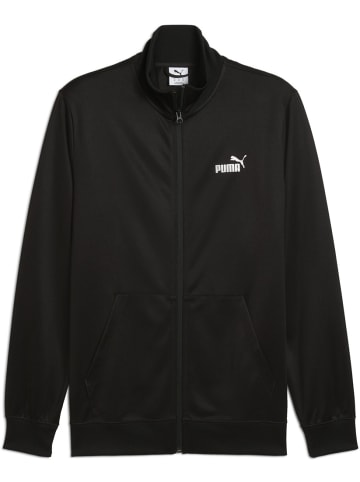 Puma Trainingsjacke "ESS No.1 Logo Poly Track Jacket" in Schwarz