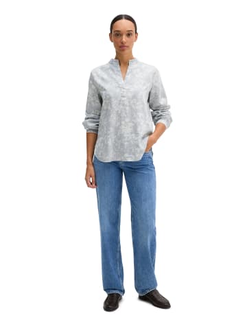 Marc O'Polo Bedruckte Bluse loose in Light Blue