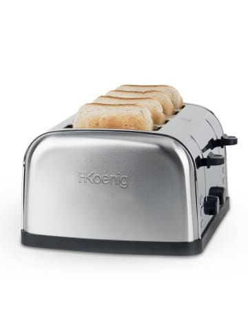 HKoenig Toaster TOS14 	Silber