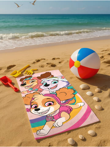 Paw Patrol Paw Patrol Strandtuch Skye Badetuch Handtuch 140 x 70 cm in rosa