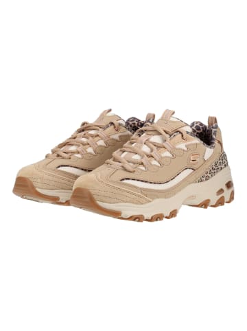 Skechers Sneaker D'LITES WILD CHARM in Taupe