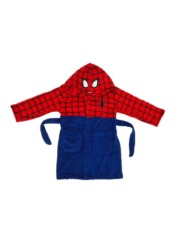 Spiderman Bademantel Morgenmantel in Mehrfarbig