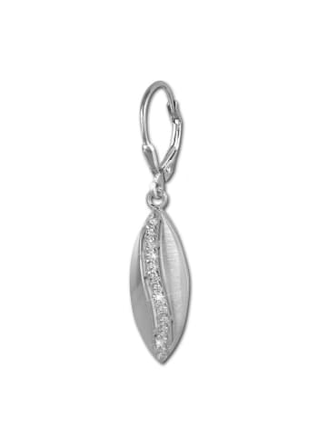 SilberDream Ohrringe Silber 925 Sterling Silber Oval Ohrhänger