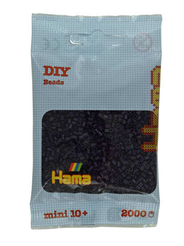 Hama Beutel mit 2000 Mini-Bügelperlen Aubergine - ab 10 Jahren