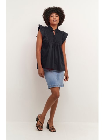 CULTURE Ärmellose Bluse CUchresta Feminine in Black