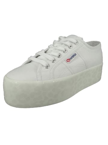 Superga Schnürschuhe in weiß