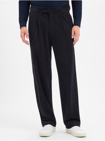 Finshley & Harding London Cordhose in marine - 0001