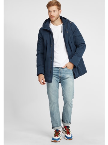 INDICODE Parka IDRader 15487MM modische Winterjacke mit Kapuze in dunkelblau