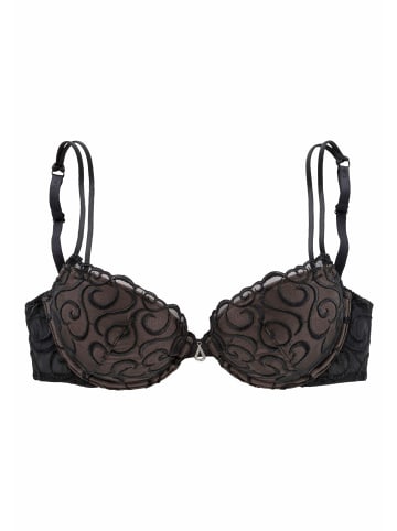 LASCANA Push-up-BH in schwarz