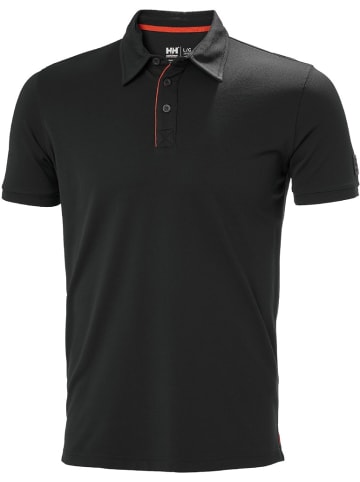 Helly Hansen Polo "Kensington Tech Polo Shirt" in Schwarz