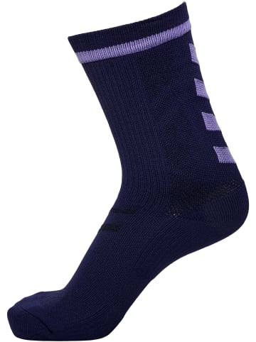 Hummel Crew Socken Elite Indoor Multisport Erwachsene in MARINE/PAISLEY PURPLE
