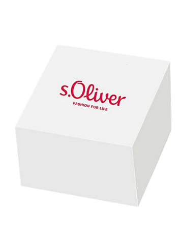 s.Oliver Quarzuhr 2038371 in silber