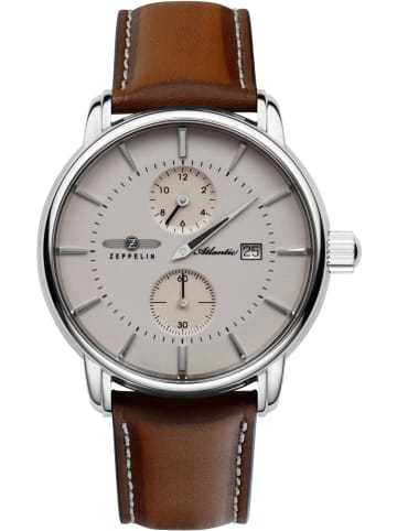 Zeppelin Uhr in Beige