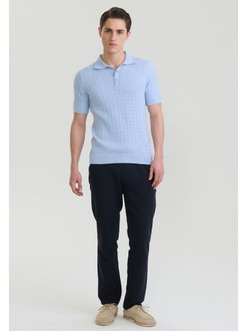 Felix Hardy Polo Shirt Kurzarm in Blau