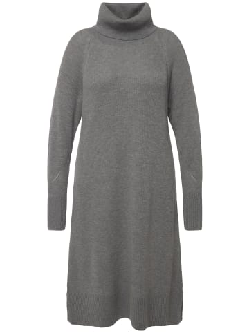 Ulla Popken Kleid in grau melange