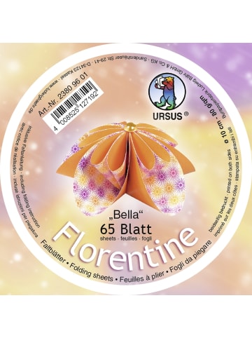 Buntpapierfabrik Ludwig Bähr Faltblätter Florentine Bella 10cm