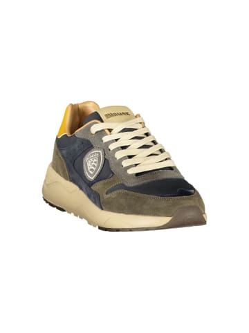 BLAUER USA Grün Herren Sneaker aus Polyurethan