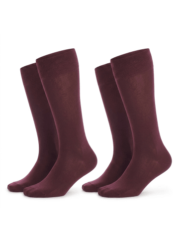 Kisses and Love 2er-Set: Socken in Red
