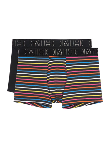 HOM Boxer Ron no.2 in black/black stripes