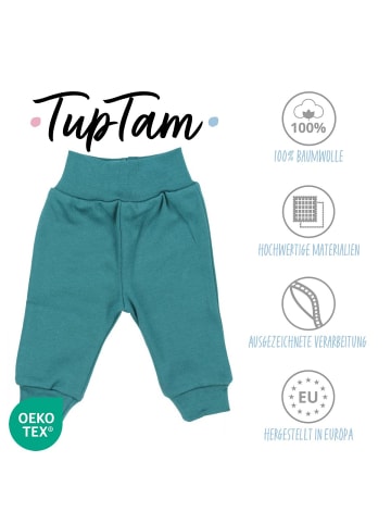 TupTam Baby Pumphose 5er Pack in grau/rot