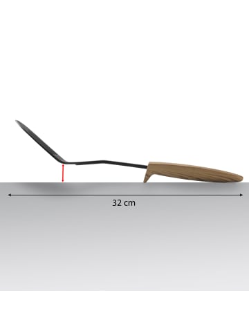 Stoneline Pfannenwender 33 cm in Holzoptik