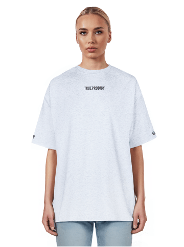 trueprodigy Oversize-Shirt Kai F in Graumelange