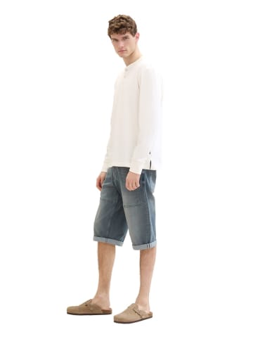 Tom Tailor Short MORRIS OVERKNEE comfort/relaxed in Blau