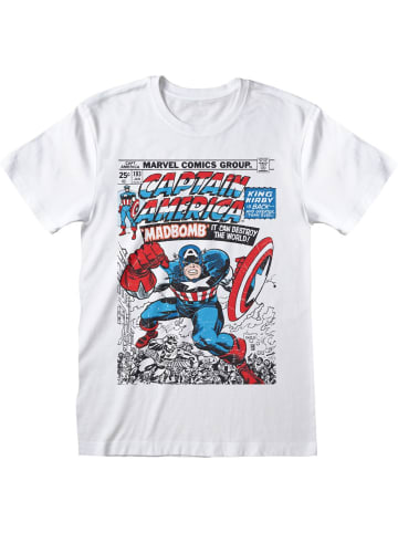 Captain America T-Shirt in Weiß