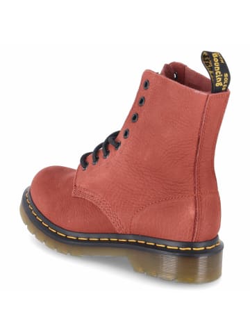 Dr. Martens Schnürstiefel in red