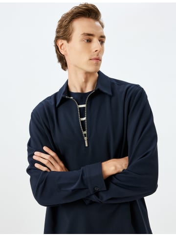 KOTON Shirt in Marineblau