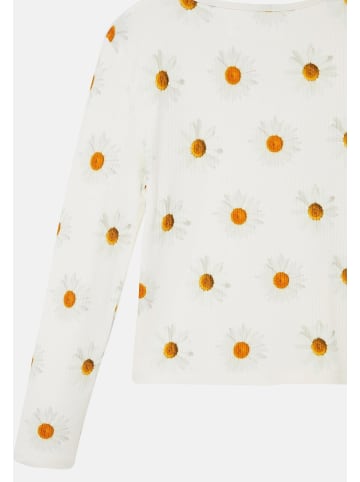 Desigual Langarmshirt Brooks in White