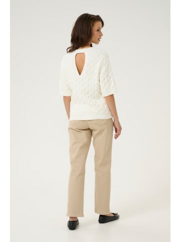 Kaffe Strickpullover KArinya Regular fit in Chalk