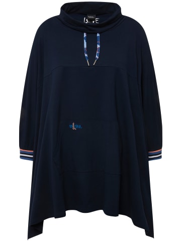 Ulla Popken Sweatshirt in nachtblau