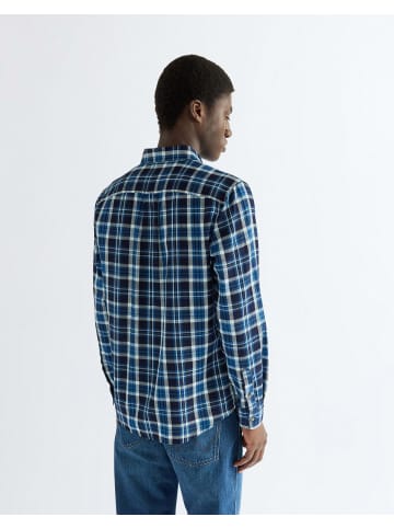 Wrangler Langarmhemd 1 Pkt in Light Indigo