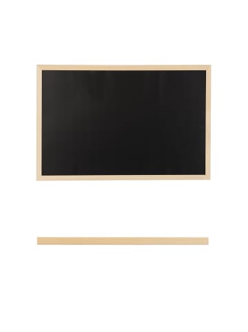 relaxdays 4x Kreidetafel in Schwarz - (B)60 x (H)40 xm