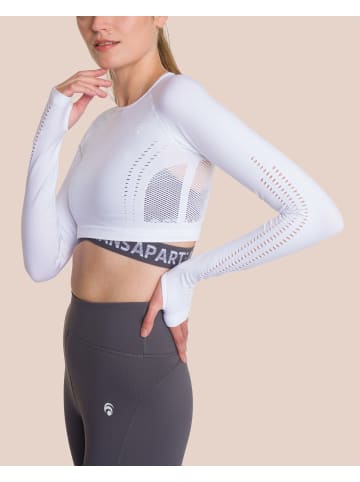 OCEANSAPART Langarmshirt Beauty in White