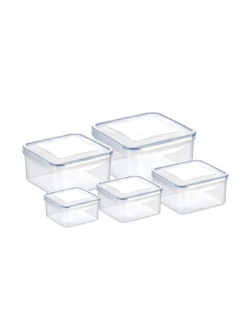 Tescoma Dose FRESHBOX 5 Stück , quadratisch in transparent