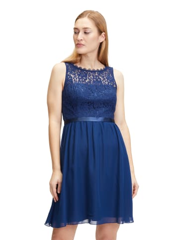 Vera Mont Cocktailkleid mit Spitze in Festival Blue