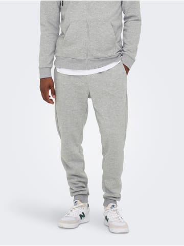 ONLY & SONS Jogginghose in Light Grey Melange