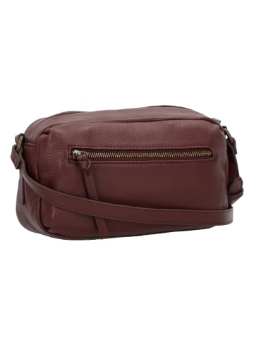 FREDs BRUDER Hey You Rock Umhängetasche Leder 28 cm in red wine