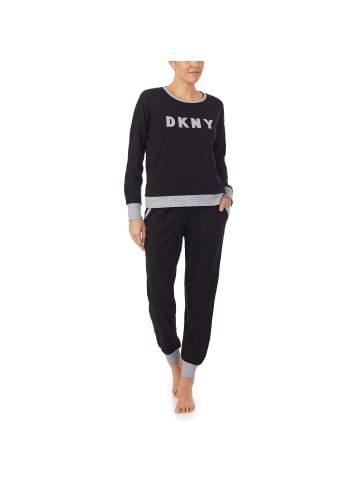 DKNY Schlafanzug New Signature in Schwarz