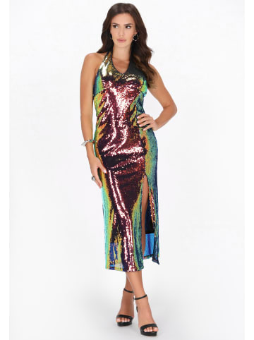 faina Women Dress in rainbow multicolor